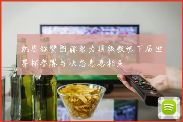 凯恩称赞图赫尔为顶级教练下届世界杯参赛与状态息息相关